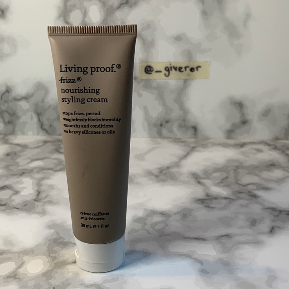 No Frizz Nourishing Styling Cream Living Proof 1oz